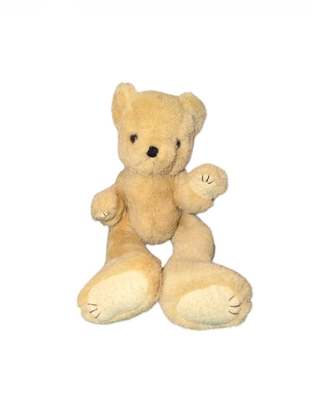 Vintage Classic Tan Plush Teddy Bear